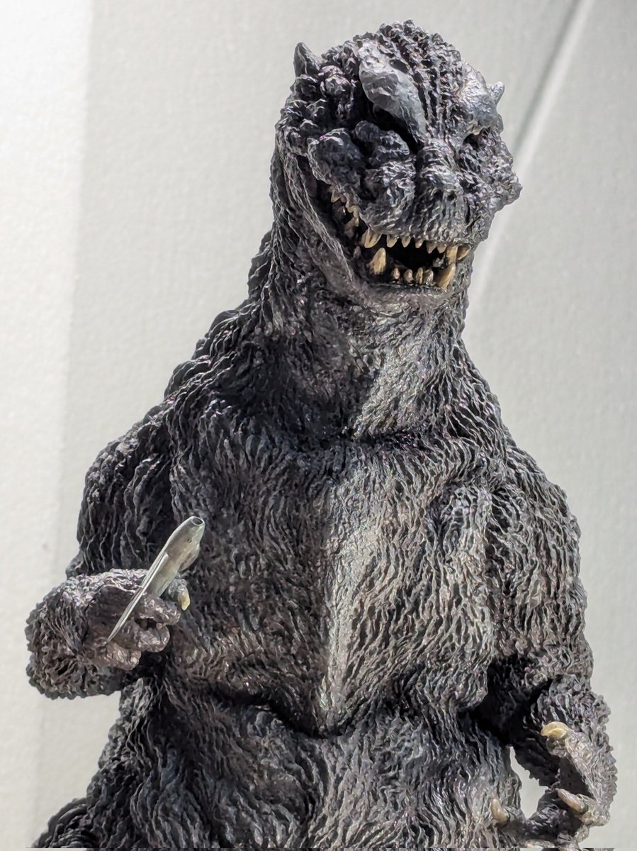 RYO@ねんど星人：ゴジラ（1954）飛行機握りバージョン ガレージキット未組立 RYO@ねんど星人：ゴジラ（1954）飛行機握りバージョン ガレージ