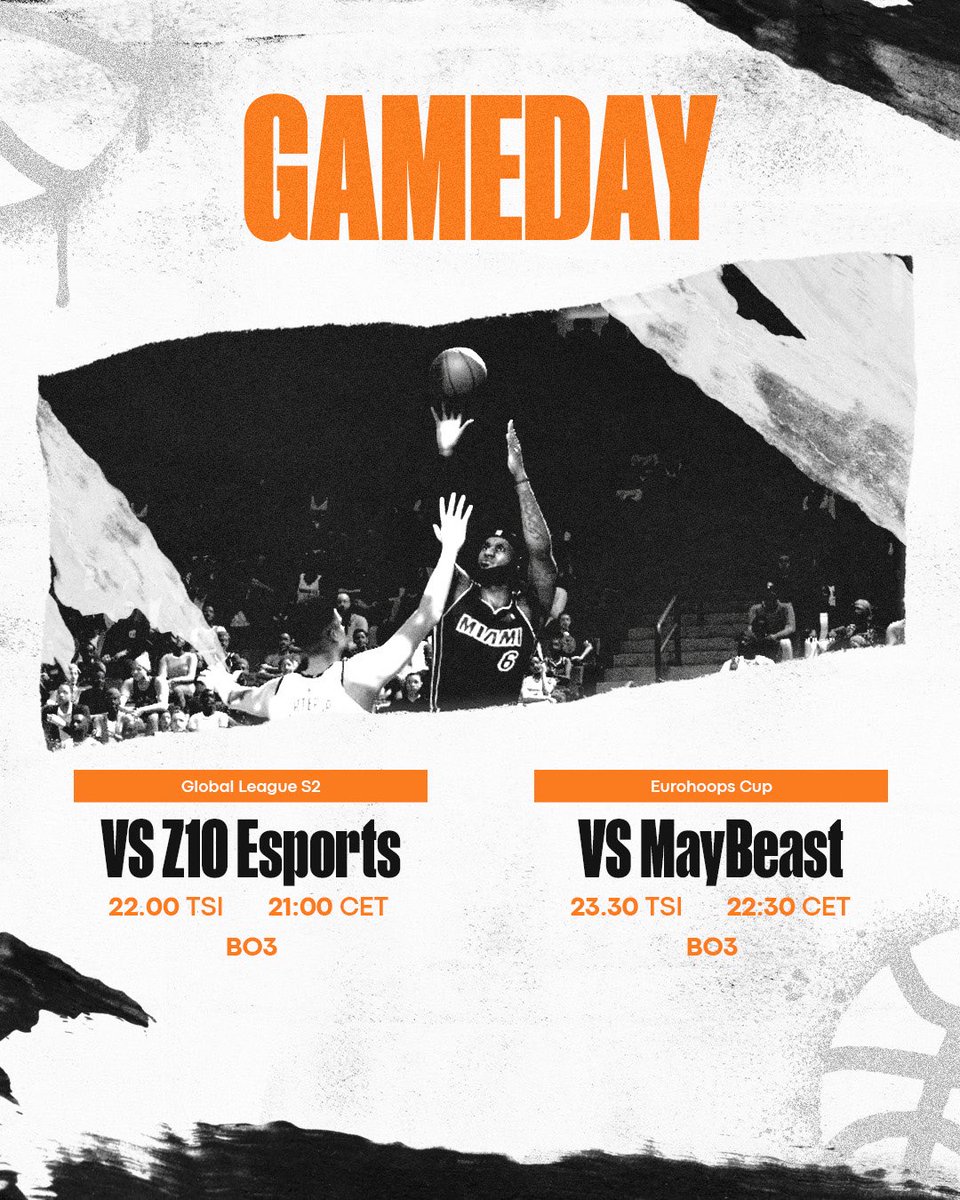 Tonight we're going to get our fill of basketball ⛹️

🕙 22.00 TSI | 21:00 CET