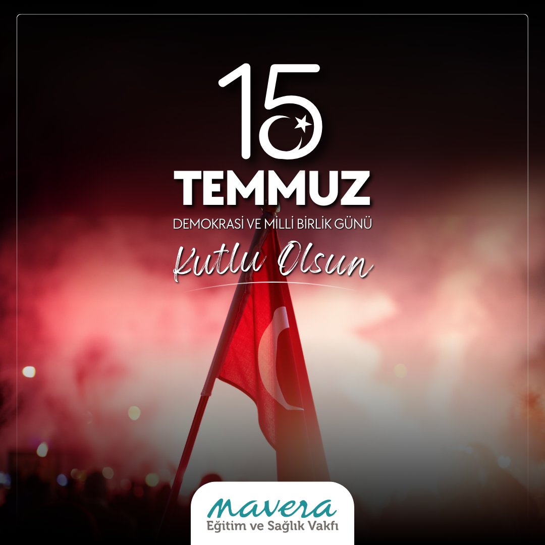 15 Temmuz Demokrasi ve Milli Birlik Günü Kutlu Olsun

#15temmuz #demokrasivemillibirlikgünü