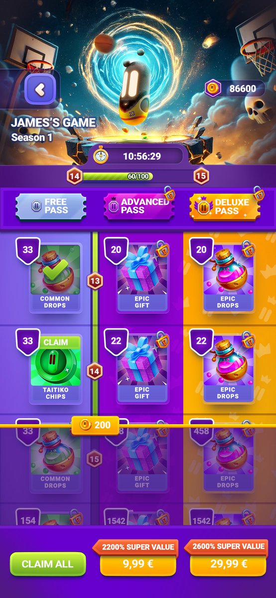 We’ve been grinding hard on the Battle Pass, and here’s a sneak peek at our progress so far 🔥

Get ready to level up and dominate the ARENA on the App Store &amp; Play Store 💛