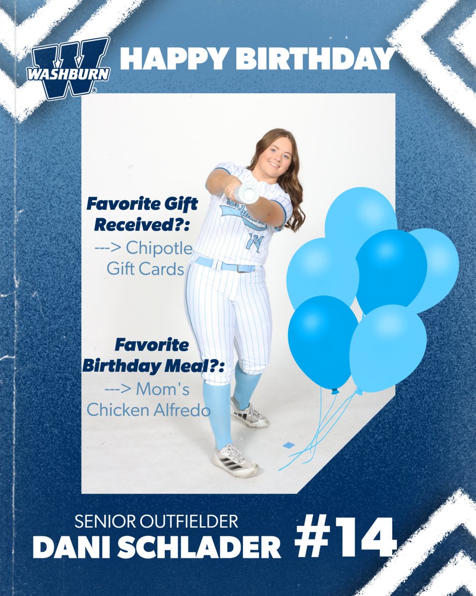 Big time HAPPY BIRTHDAY shoutout to our senior outfielder Dani Schlader! 🥳🎂

#gobods #tank #dano