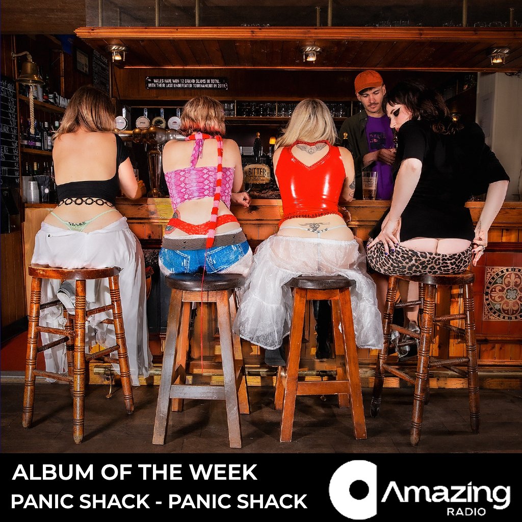 amazingradio's tweet image. .@PanicShack are the answer to a question. What if the funniest girls you know started a band? The entire album revolves around the ionic bond between the four girls.
'Panic Shack' is our Album of the Week. We'll be playing it in full, this Friday, at 2pm, on @amazingradio 馃幎