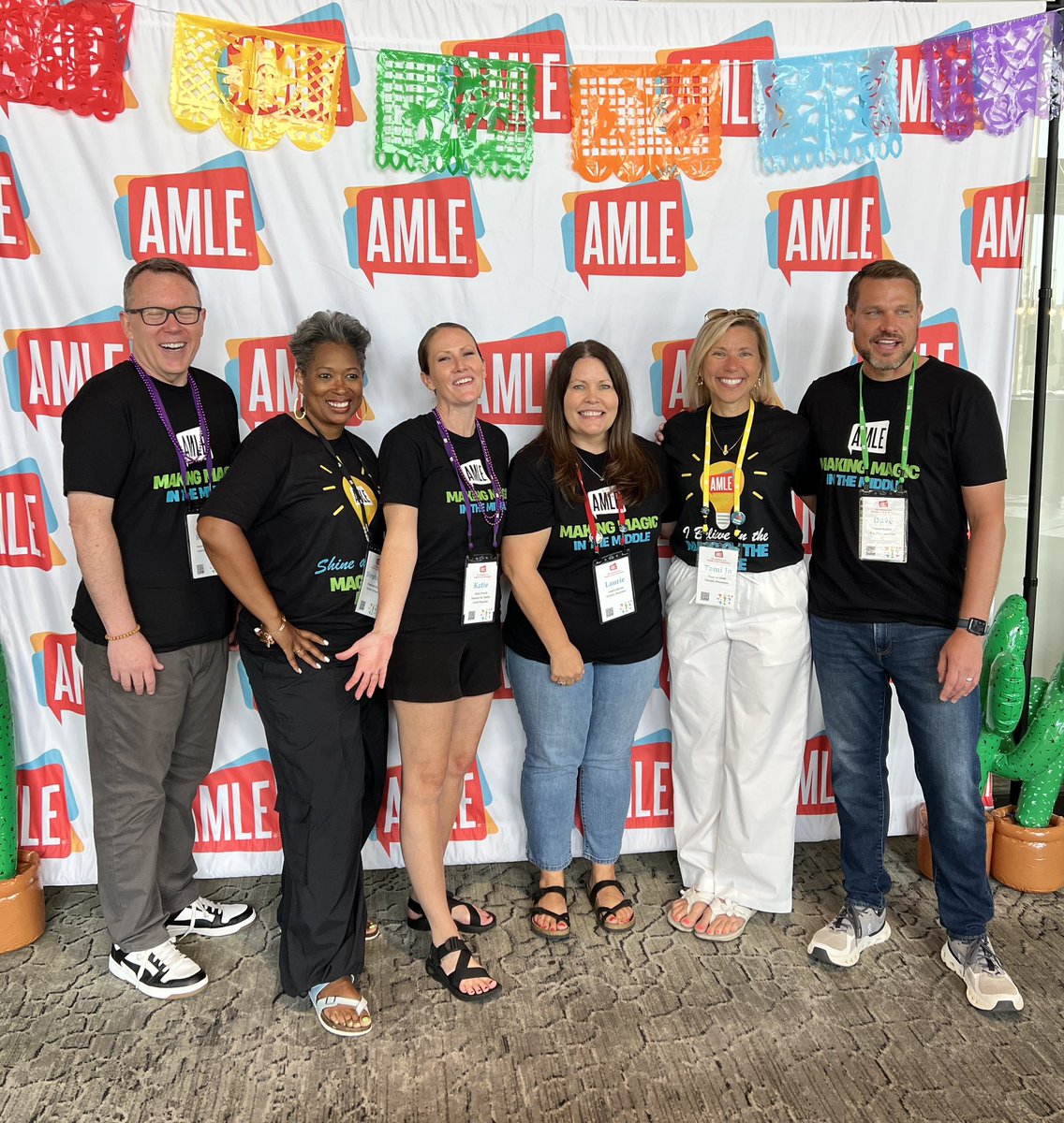 AMLE’s Middle Level Leadership Institute 2025 has begun! Let’s do this!! #TeamScottsdale #AMLE