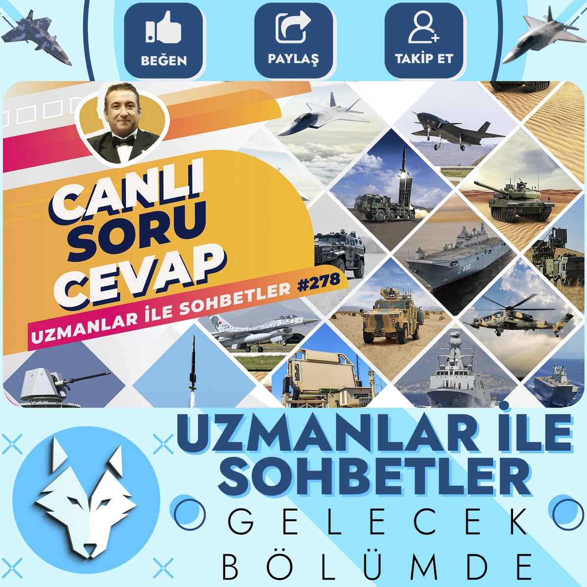 📢Kozan Selçuk Erkan ile sizlerden gelen sorulara yer verdiğimiz Uzmanlar ile Sohbetler 'in CANLI SORU-CEVAP Bölümü YARIN (SALI) Saat 21.00'da YAYINDA. Takipte Kalın. Saygılarımla
🔗youtube.com/live/YdI5VLAkI…