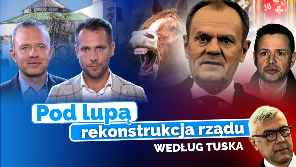 Prawo i Sprawiedliwość (@pisorgpl) on Twitter photo ⁉️ Koalicja się sypie! Co dalej?
🎙️ Ruszamy z kolejnym nowym podcastem - "Pod lupą".
👉 Posłuchajcie pierwszego odcinka, w którym <a href="/JanKanthak/">Jan Kanthak 🇵🇱</a> i <a href="/MKurzejewski/">Mateusz Kurzejewski</a> komentują bieżące wydarzenia w polityce. W Koalicji 13 grudnia aż trzeszczy... 💥
Link w komentarzu 👇 ⁉️ Koalicja się sypie! Co dalej?
🎙️ Ruszamy z kolejnym nowym podcastem - "Pod lupą".
👉 Posłuchajcie pierwszego odcinka, w którym <a href="/JanKanthak/">Jan Kanthak 🇵🇱</a> i <a href="/MKurzejewski/">Mateusz Kurzejewski</a> komentują bieżące wydarzenia w polityce. W Koalicji 13 grudnia aż trzeszczy... 💥
Link w komentarzu 👇