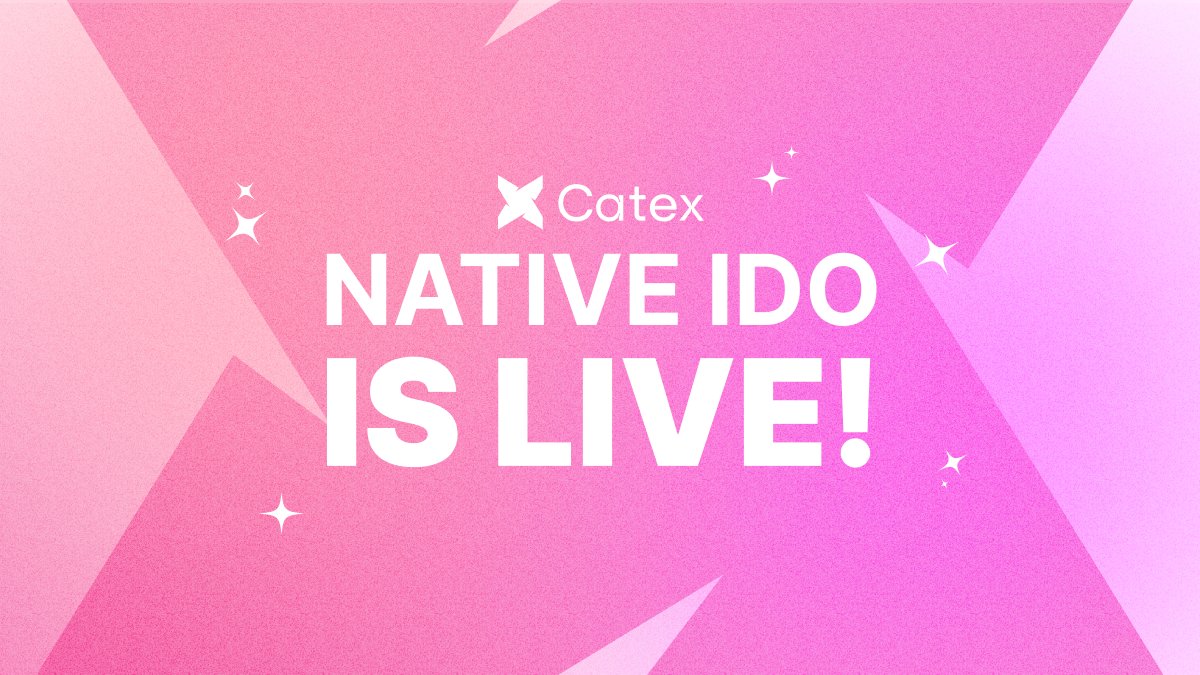🚨 The Catex Native IDO is LIVE!

Whitelist phase is now open! CATEX-0 NFT holders, this is your time!

💰 Allocation: $50K
🔁 Raise token: $UNI
📈 Price: $0.10
🔒 Vesting: 25% at TGE, 75% locked as veCATX (6, 12, &amp; 24 months)
25% bonus for WL users when claiming max-locked

→