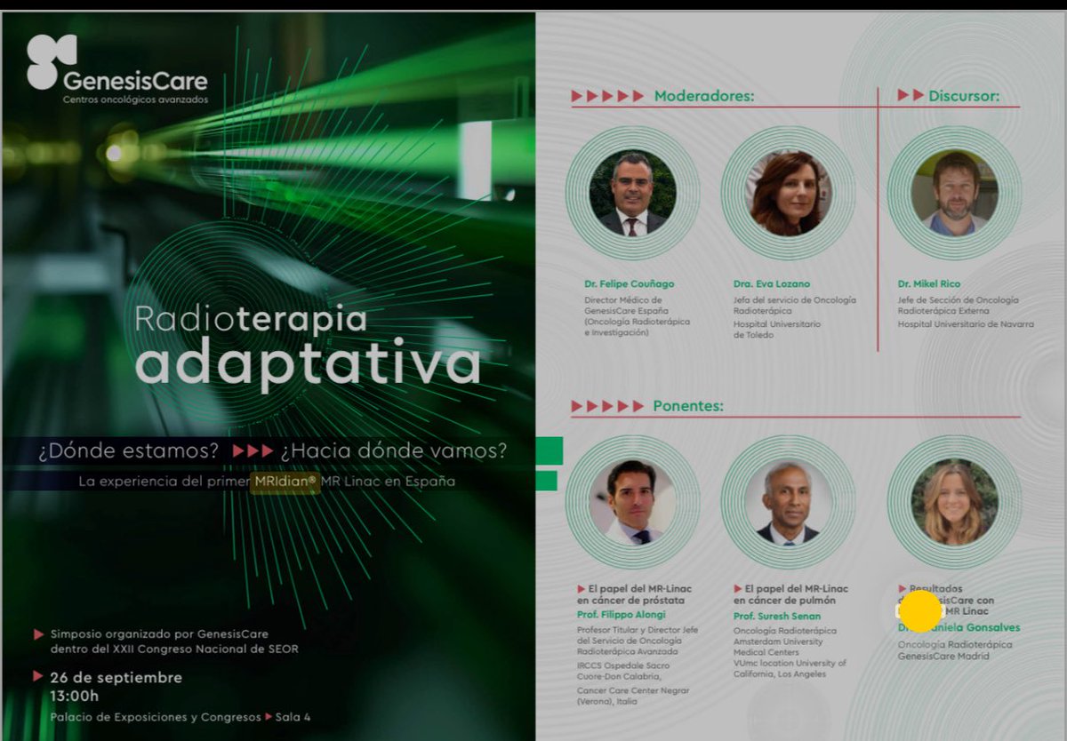 🎯 20 months, 250 patients
📄 2 papers out, 1 under review
🎓 Fellowship (2023–25)
📢 Symposia &amp; congresses on MR-Linac (2023–24)
🎤 SEOR &amp; ESTRO 2022–24
💙 Onco Solidario: free tx for 💵-limited pancreatic cancer patients
🏥 Visits incl. Ramón Reyes (AECC)

We keep going 💪🏻