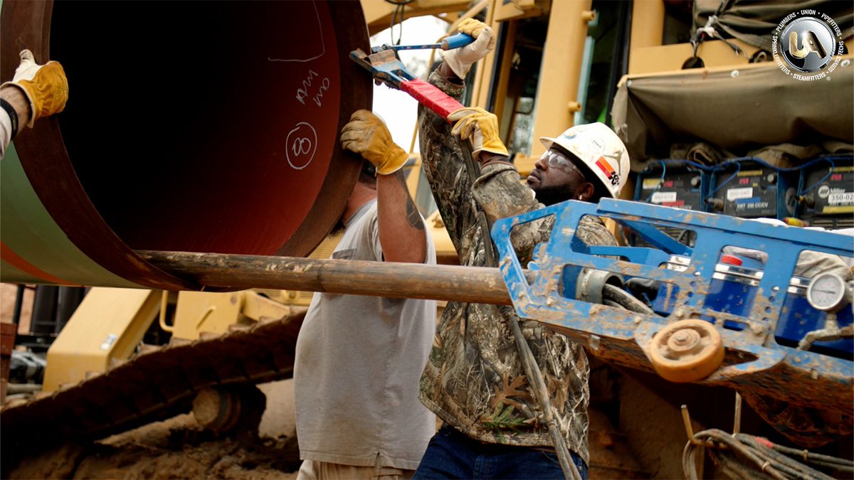 UAPipeTrades's tweet image. America’s energy backbone depends on UA craftsmanship—quality you can count on, no matter the job.