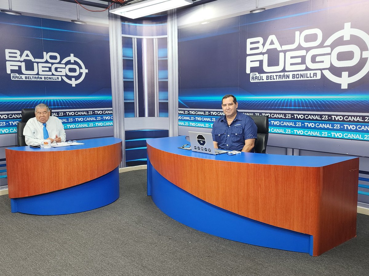 Al aire en el programa #bajo fuego en <a href="/tvocanal23/">TVO CANAL 23</a> con el periodista #raulbeltranbonilla esta mañana de lunes 14 de julio, conversando sobre los precios de los alimentos
