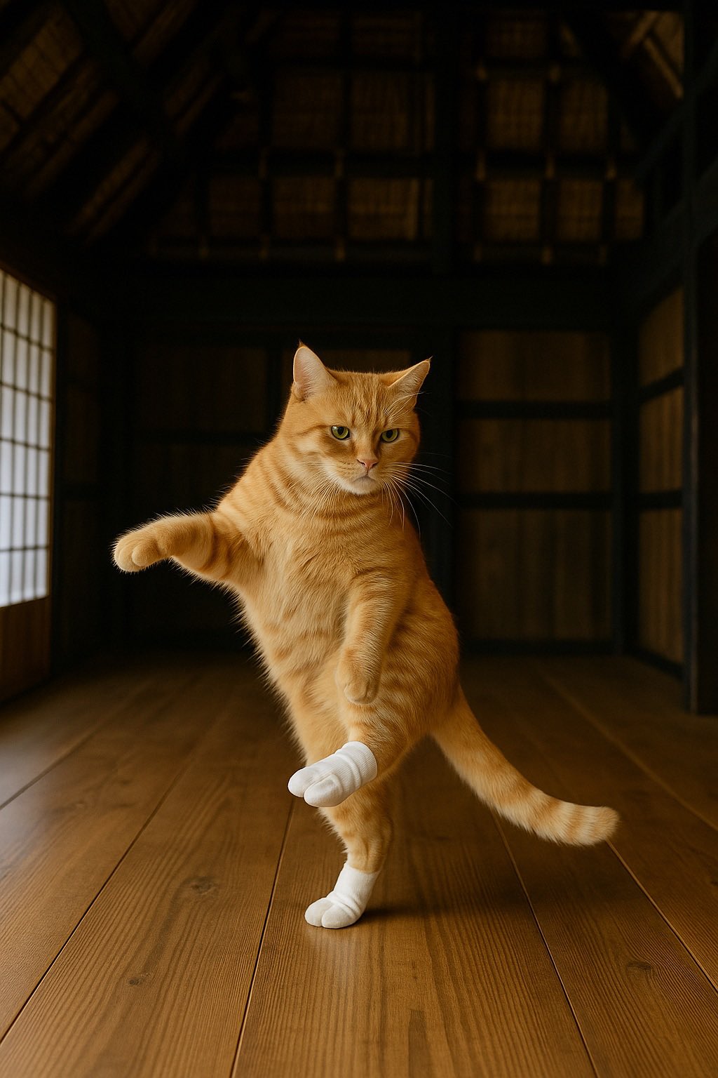 Yuji Ashik… の描いた猫　BARで飲む猫(人) Yuji Ashik… の描いた猫 BARで飲む猫(人)