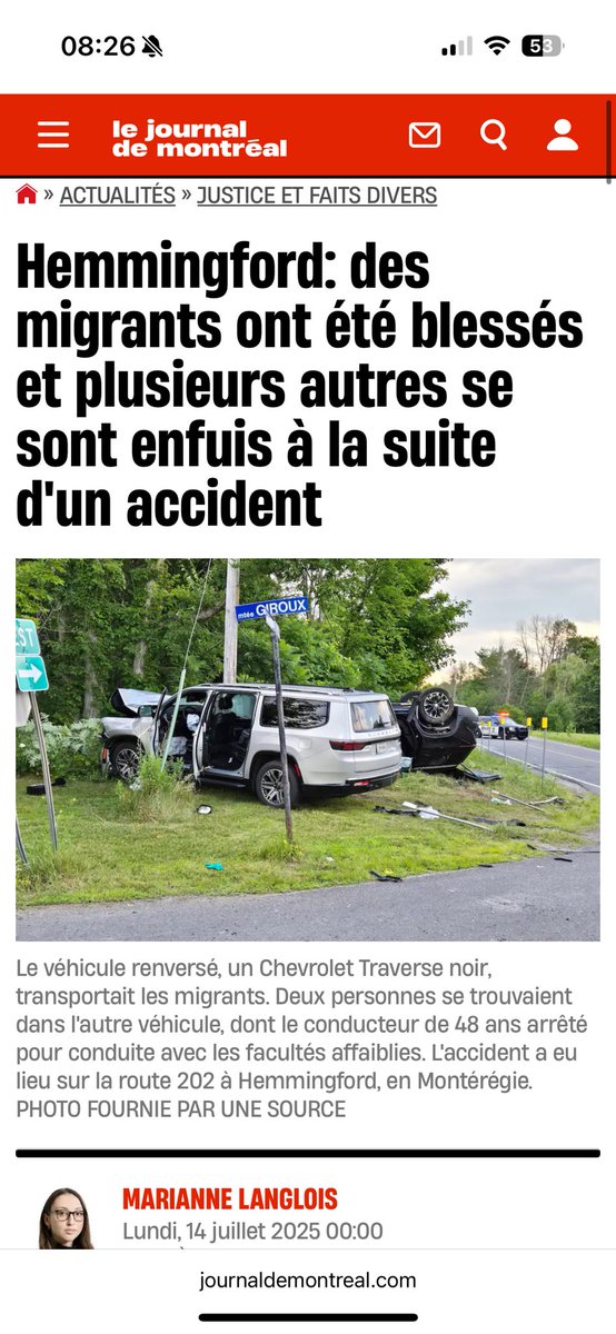 PaulPlamondon's tweet image. À Ottawa, plus ça change, plus c’est pareil. Le laxisme à la frontière demeure la politique officieuse du gouvernement fédéral sous Mark Carney, comme ce l’était sous Justin Trudeau. La situation commence à ressembler à ce qu'on voyait au chemin Roxham, où les réseaux de passeurs…