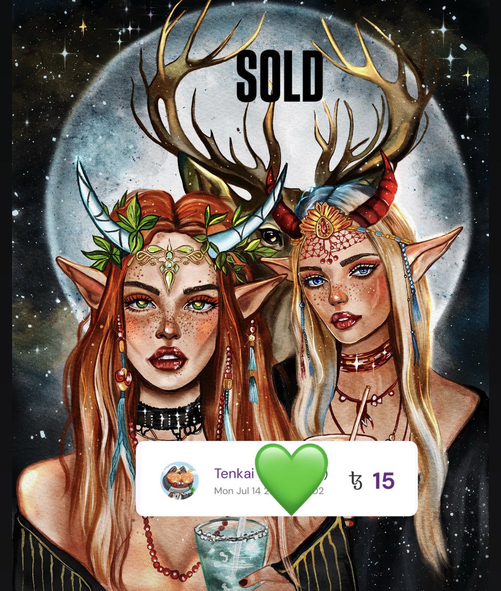 SOLD 💚

I’m incredibly grateful to, dear <a href="/10kai_nft/">Tenkai</a> , for acquiring one of my artworks.

Thank you for giving this piece a new home.
I hope it brings you inspiration, joy, and a little spark of artistic magic every day.
—————-
🔹 4/8

🔹 15 XTZ

skurpy.com/marketplace/co…