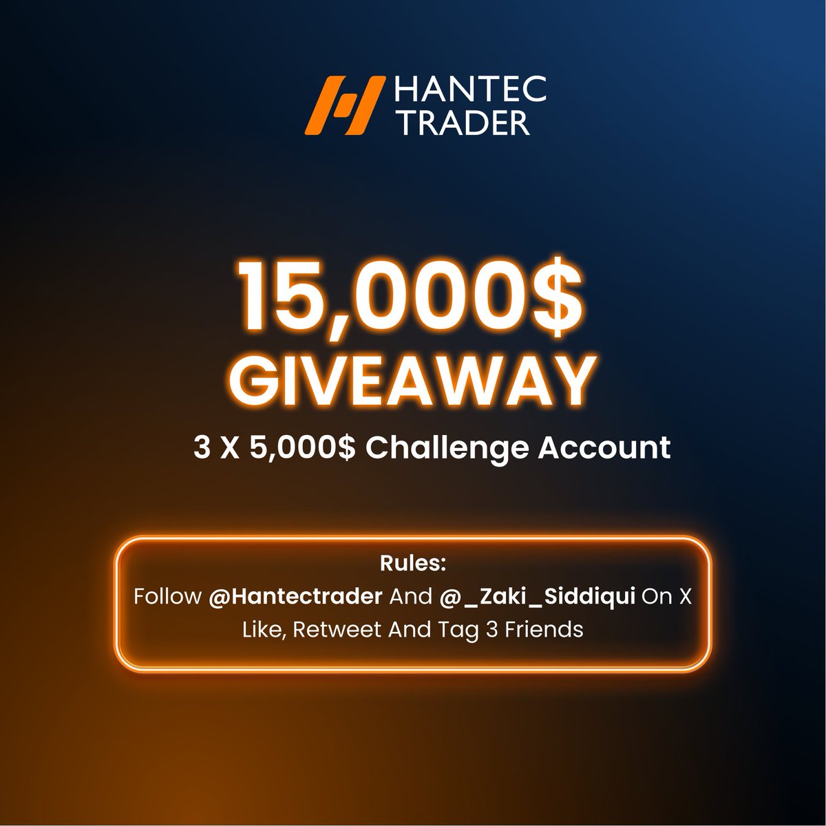 Zaki Siddiqui (@_zaki_siddiqui) on Twitter photo 15000$ GIVEAWAY
3 x 5k Accounts
To participate:-
> Follow :- <a href="/HantecTrader/">Hantec Trader</a> <a href="/_Zaki_Siddiqui/">Zaki Siddiqui</a>
> Like & Retweet
> Tag 3 Friends
Winner in 72 hours! 15000$ GIVEAWAY
3 x 5k Accounts
To participate:-
> Follow :- <a href="/HantecTrader/">Hantec Trader</a> <a href="/_Zaki_Siddiqui/">Zaki Siddiqui</a>
> Like & Retweet
> Tag 3 Friends
Winner in 72 hours!