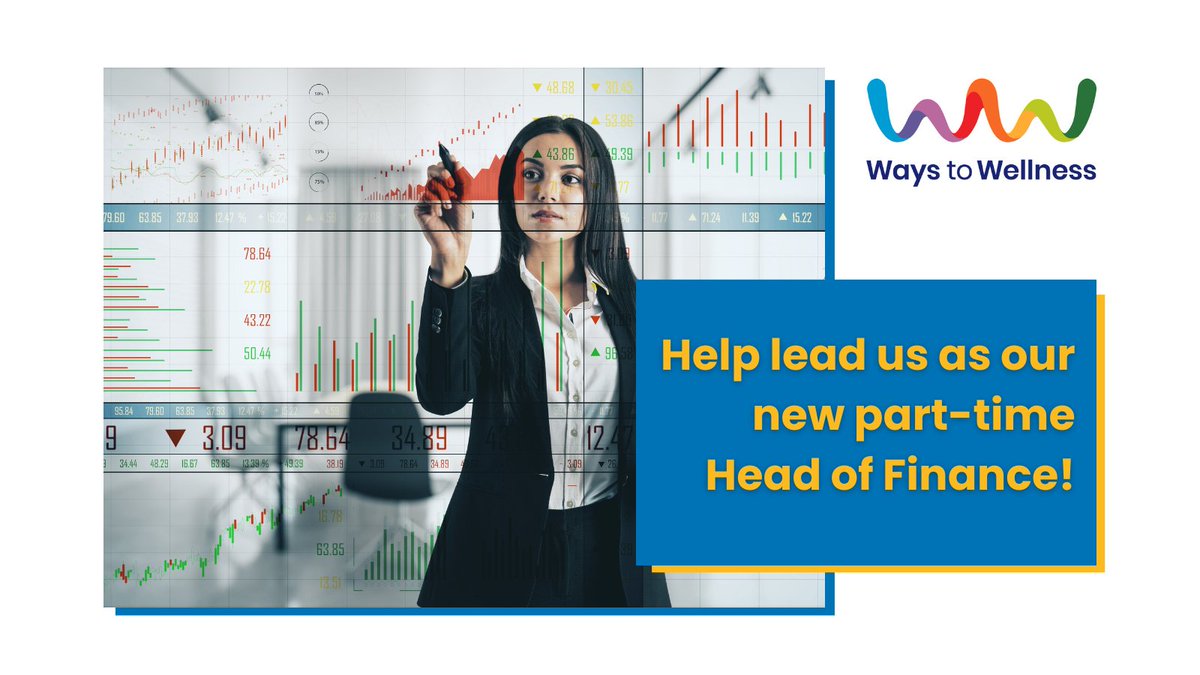 Seeking a qualified #accountant to become part of our Senior #Management Team as our new part-time Head of #Finance, as we prepare to wish Mike Bareham well in his retirement.

Apply by 8 August!

waystowellness.org.uk/newsblogs/recr…

#Leadership #JobAlert #Financejobs #charityjobs