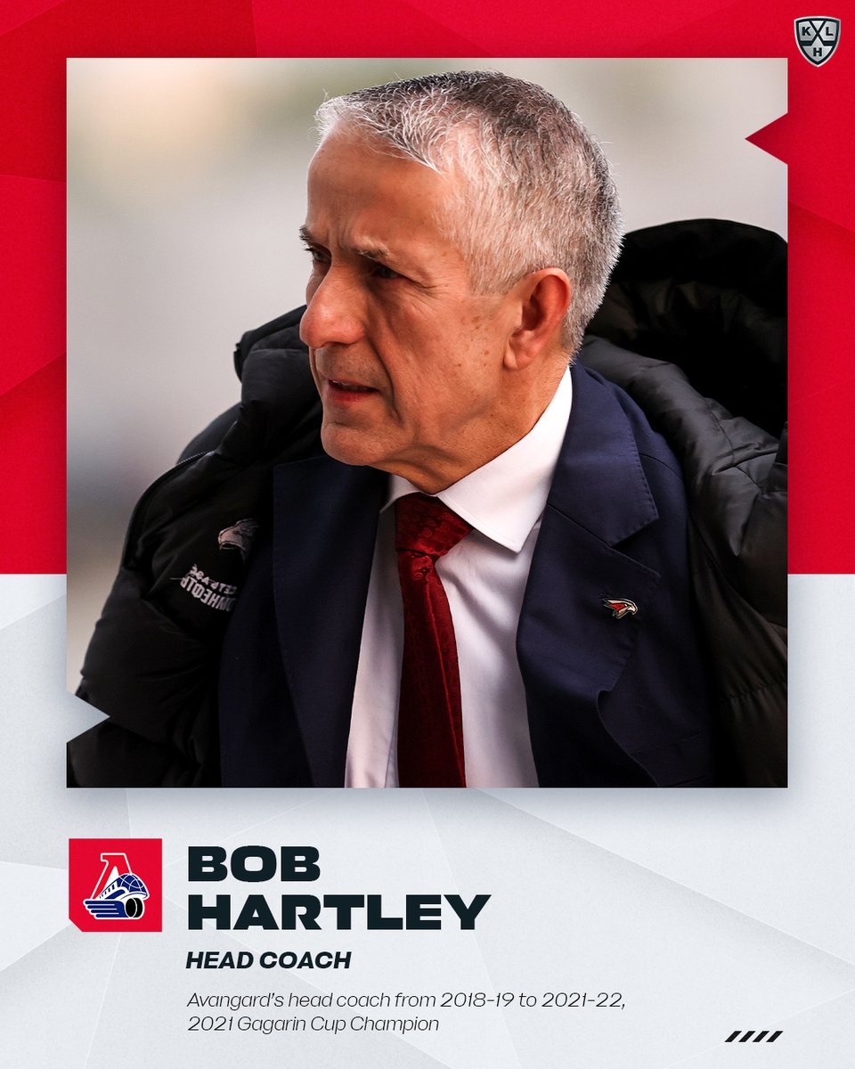 khl_eng's tweet image. 🇨🇦 Bob Hartley is back to the KHL!
The 64-year-old Canadian will coach the champions - Lokomotiv Yaroslavl 🚂