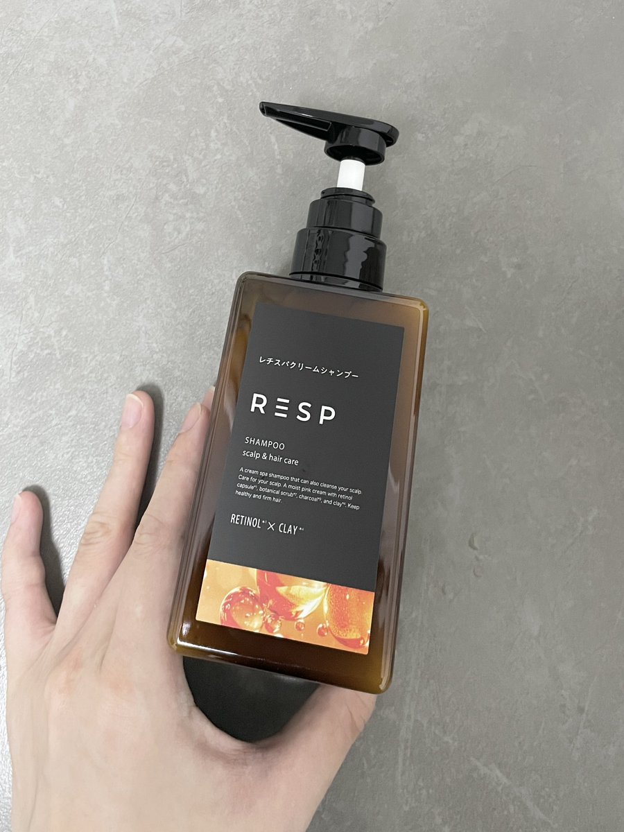 RESP レチスパクリームシャンプー RESPレチスパクリームシャンプー 』 レチノール✖️クレイ配合