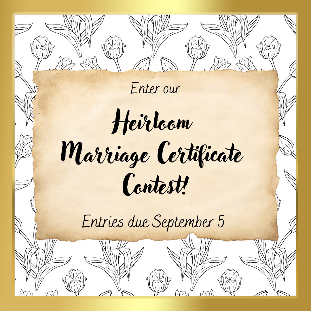NHSecretary's tweet image. Are you an artist with a love for New Hampshire and ornate certificates? Enter our Heirloom Marriage Certificate Contest. The winning design will be issued statewide starting in 2026.
Visit sos.nh.gov/heirloom-marri… to enter!