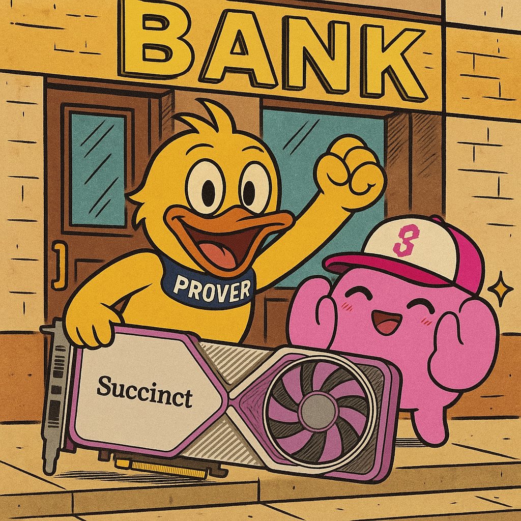 BTC ve ETH çok güzel yürüyor.
Bu yürüyüş devam ettiği taktirde <a href="/SuccinctLabs/">Succinct</a> TGE’de bizi beklediğimizden çok çok mutlu edebilir.

$PROVE TOKEN ÇOK BÜYÜK OLACAKKK…