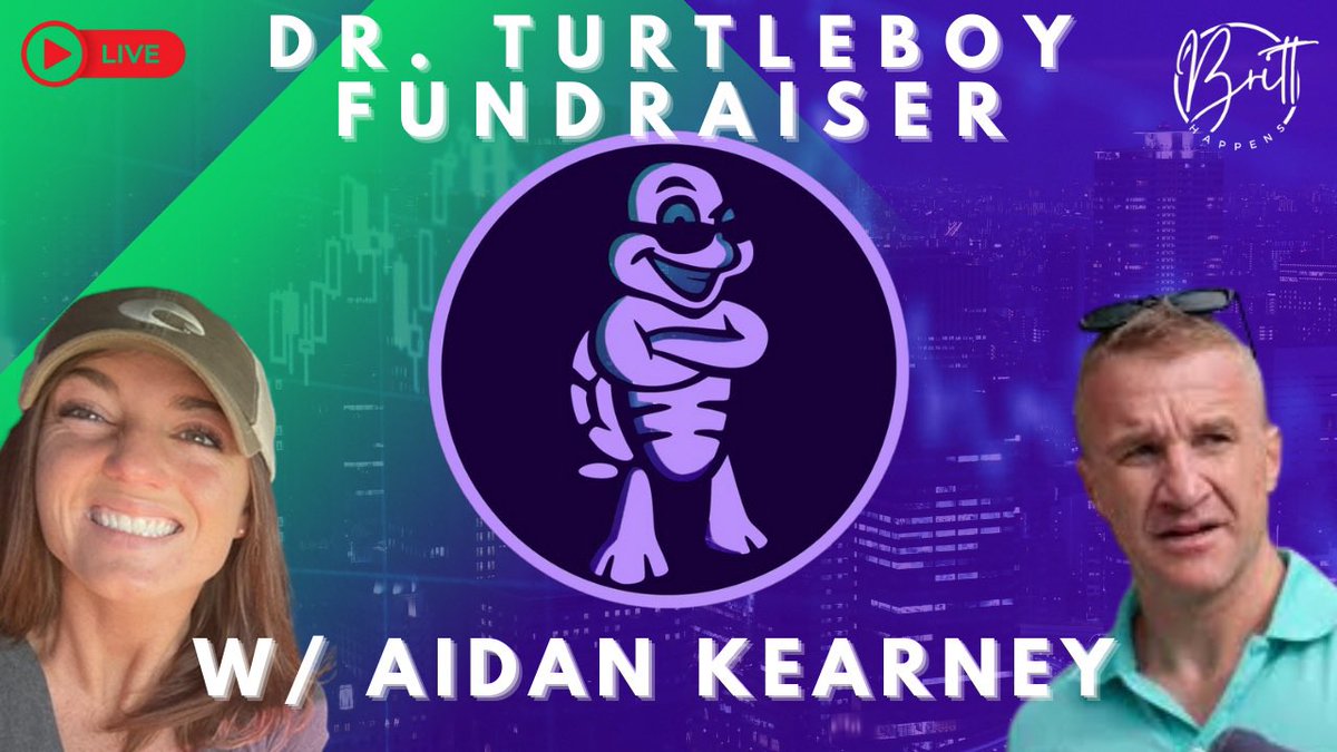 BrittHapp3ns's tweet image. Aidan Kearney @DoctorTurtleboy will be joining us on @YouTube for a power hour of defense fundraising this Sunday (July 20) at 6pm EST! 👏🏼
Be sure to like the video and set your notifications on to avoid missing it.
Can’t wait to see you! ✌🏼❤️📱
youtube.com/live/_mZ8n5HXY…