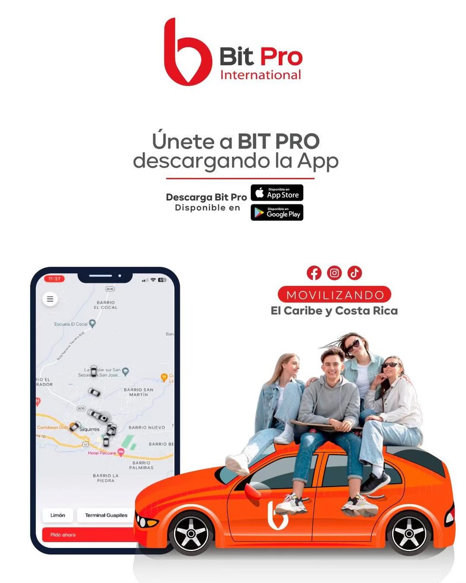 BitProGt's tweet image. Con Bit, viajar es simple, cómodo y seguro.

Estamos presentes y creciendo en Xela y Petén, brindándote una opción segura y confiable para tus traslados diarios.

#BitPro #ViajaSeguro #TransporteSeguro #ViajaConBit #AppDeTransporte #ViajarConEstilo #PagosFaciles #Xela #Peten
