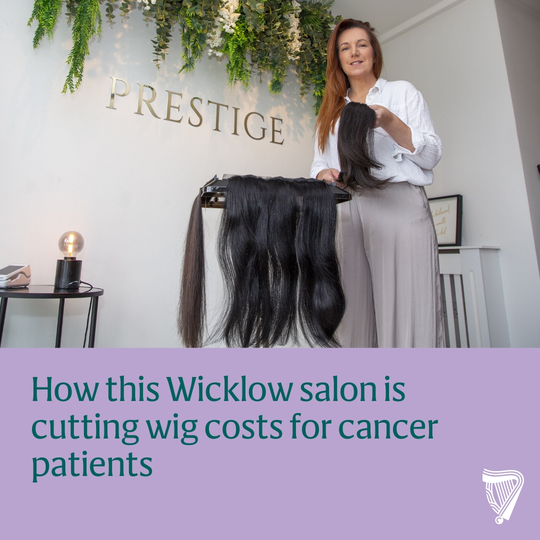 Having identified a post-pandemic increase in female hair loss and baulked at the costs of treatments and wigs in Ireland, one Wicklow salon owner has grown her business to provide more financial help for cancer patients and hair loss sufferers.

Read more tinyurl.com/mvst4pka