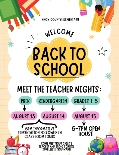 A few important Elementary dates for you!  School supply lists will be posted soon!  Enjoy the rest of your summer!