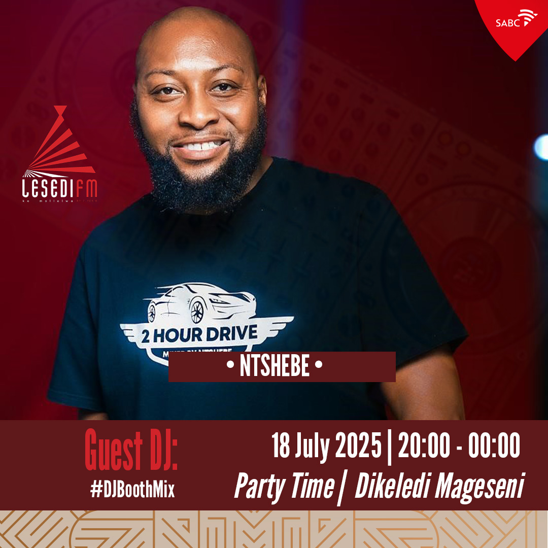 LesediFM's tweet image. #PartyTime le Dikeledi Mageseni.

🎤Re tsamaya le Ntshebe ho #DJBoothMix.

#65KeMollelwa
📞: 086 000 3084
📲:  083 284 0008
🌐: lesedifm.co.za