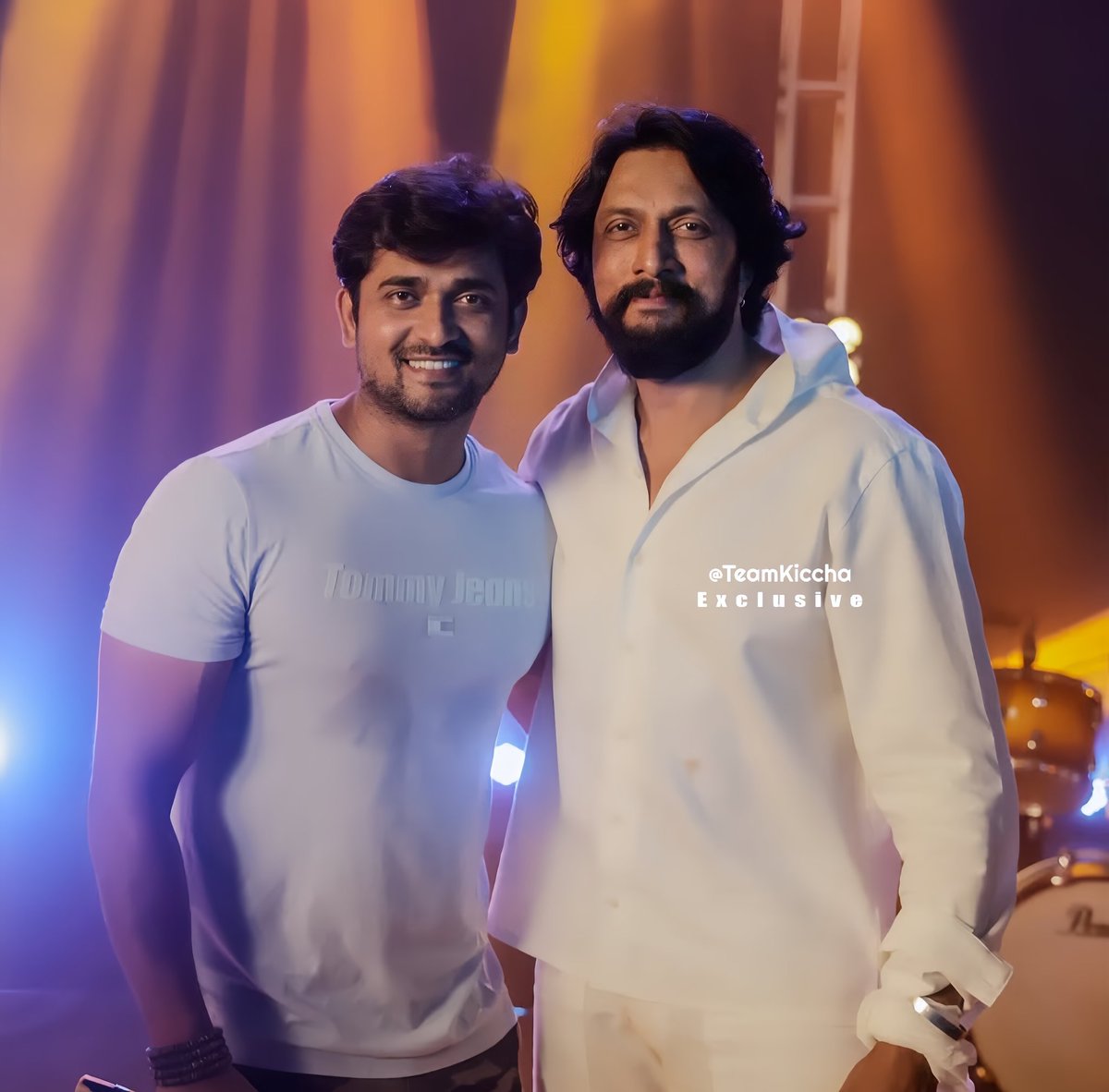 Boss <a href="/KicchaSudeep/">Kichcha Sudeepa</a> &amp; #Chandan ❤️

#KicchaSudeep #BillaRangaBaasha