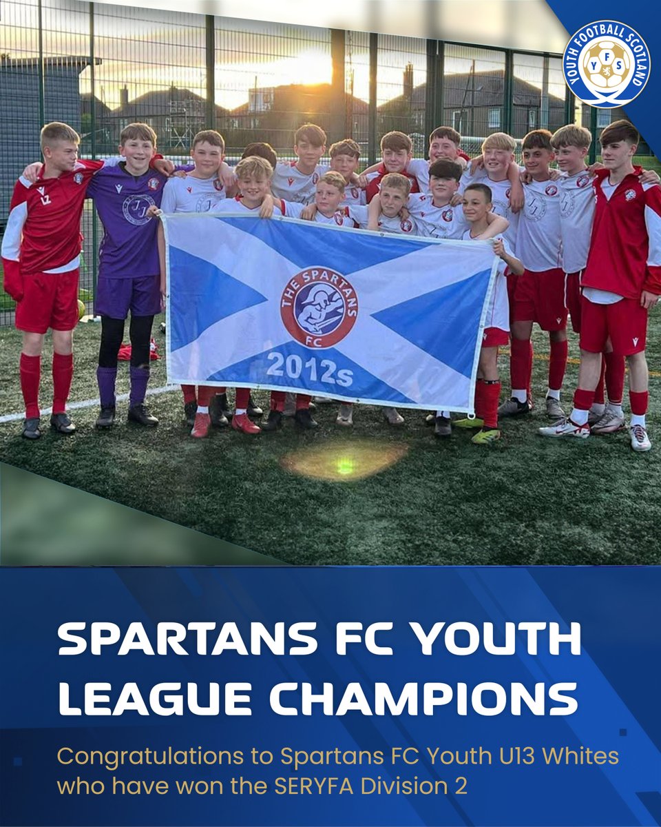 yfst's tweet image. 饾棖饾棝饾棓饾棤饾棧饾棞饾棦饾棥饾棪 馃弳
Congratulations to @spartans_youth U13 Whites, SERYFA Division 2 winners 2025!
饾棗饾棤 饾槀饾榾 饾槅饾椉饾槀饾椏 饾棸饾椀饾棶饾椇饾椊饾椂饾椉饾椈饾榾 饾椊饾椉饾榾饾榿饾榾
