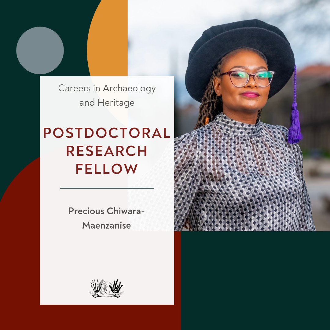 🎓 Careers in Archaeology and Heritage Spotlight

Meet Precious Chiwara-Maenzanise, a Postdoctoral Research Fellow making waves in the field of archaeology and heritage!

 Let Precious' story inspire you to dig deeper

share.google/QqBAbWEVKtLZMJ…