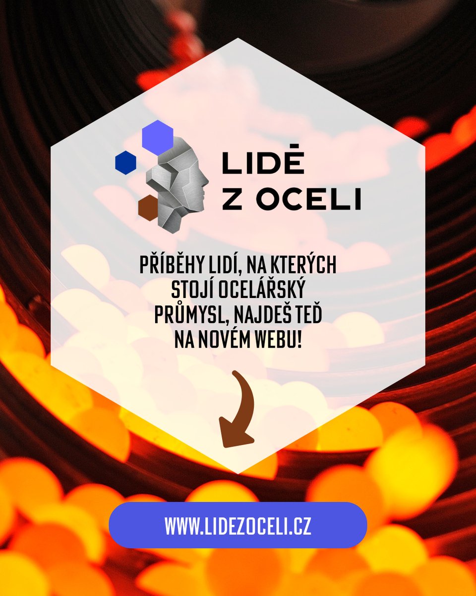 OcelarskaU's tweet image. Ocel není jen materiál, ocel jsou i lidé. Seriál Lidé z oceli ukazuje různé tváře ocelářského průmyslu na novém webu lidezoceli.cz. ocelarskaunie.cz/ocel-neni-jen-…