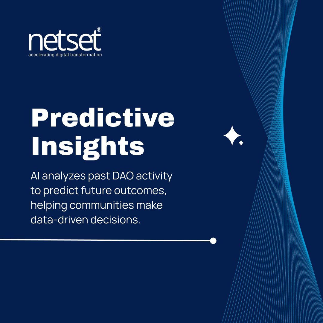 NetSet_Software's tweet image. AI Governance is redefining DAOs.
✅ Bias-free voting
🔐 Risk detection
⚙️ Automated decisions
Smarter, fairer, faster governance with AI.
Swipe to explore the future.
#AIinDAOs #BlockchainGovernance #Web3 #SmartContracts #NetSetSoftware #DAOs #AI #DigitalTransformation