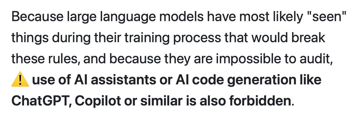 New addition to the touchHLE copyright policy: