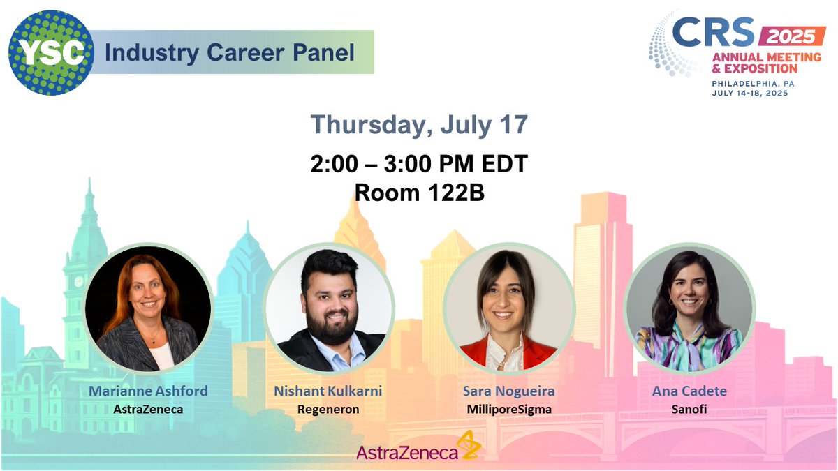 CRS_YSC's tweet image. Starting in 1 h in room 122B! #CRS2025 #CRS2025YSC