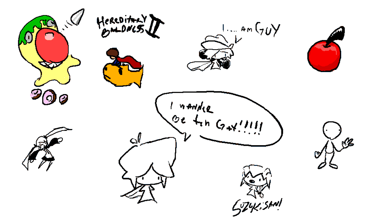 MooMooArmageddn's tweet image. select doodles from a drawpile i was in 2