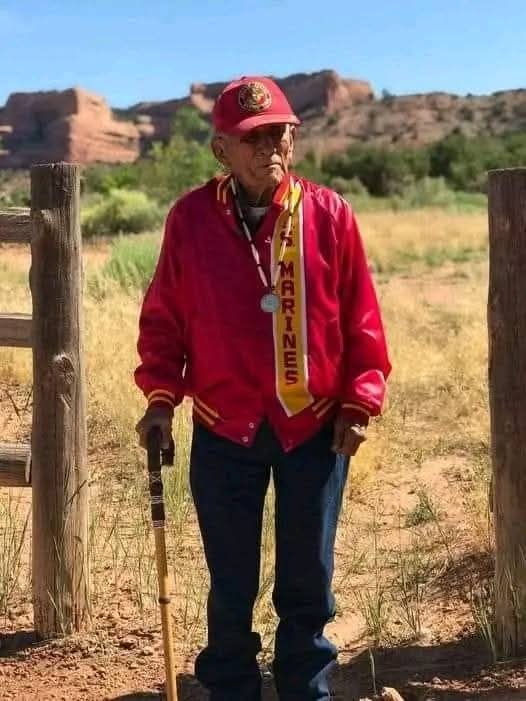 Happy 107th birthday Navajo Code Talker John Kinsel, Sr.