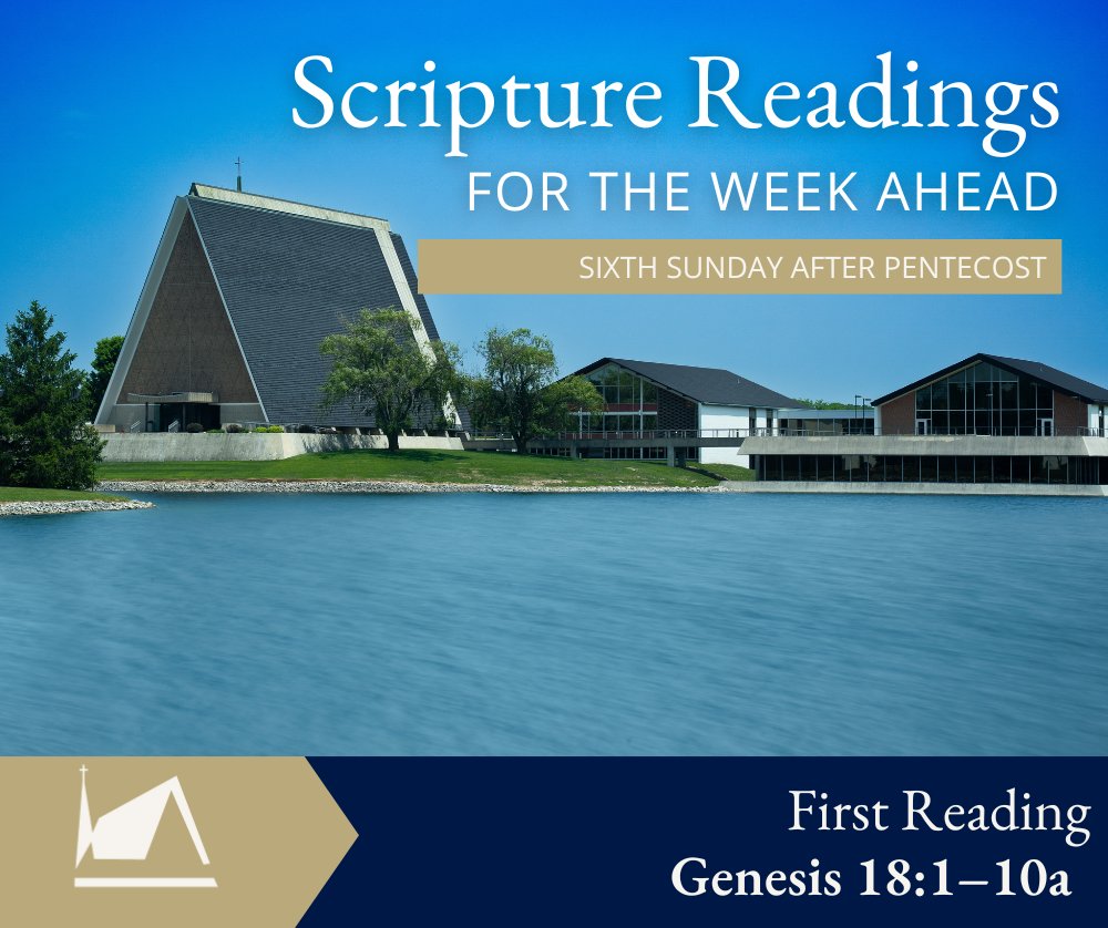 CTSFWedu's tweet image. The First Reading for this coming Sunday in the Three-Year Lectionary (Series C) is Genesis 18:1–10a. For the full reading, visit: bit.ly/3TjVMV5