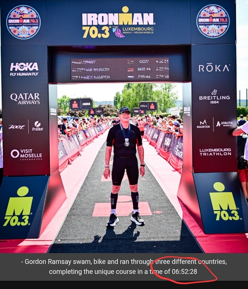 bbculp's tweet image. Remember that you're probably better at cooking than Gordon Ramsay is at triathlon.