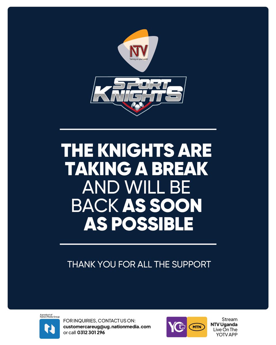 📌
#NTVSportKnights