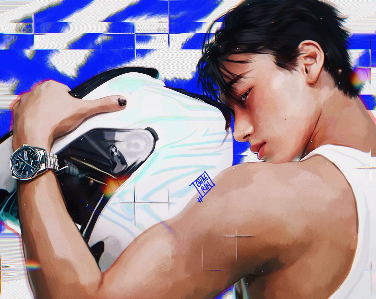 chaepples_'s tweet image. ARENA HOMME+ 🔵 @ATEEZofficial @arenahommeplus
#ATEEZ #에이티즈 #SAN #InYourFantasy #CHOISAN #산 #ATEEZfanart