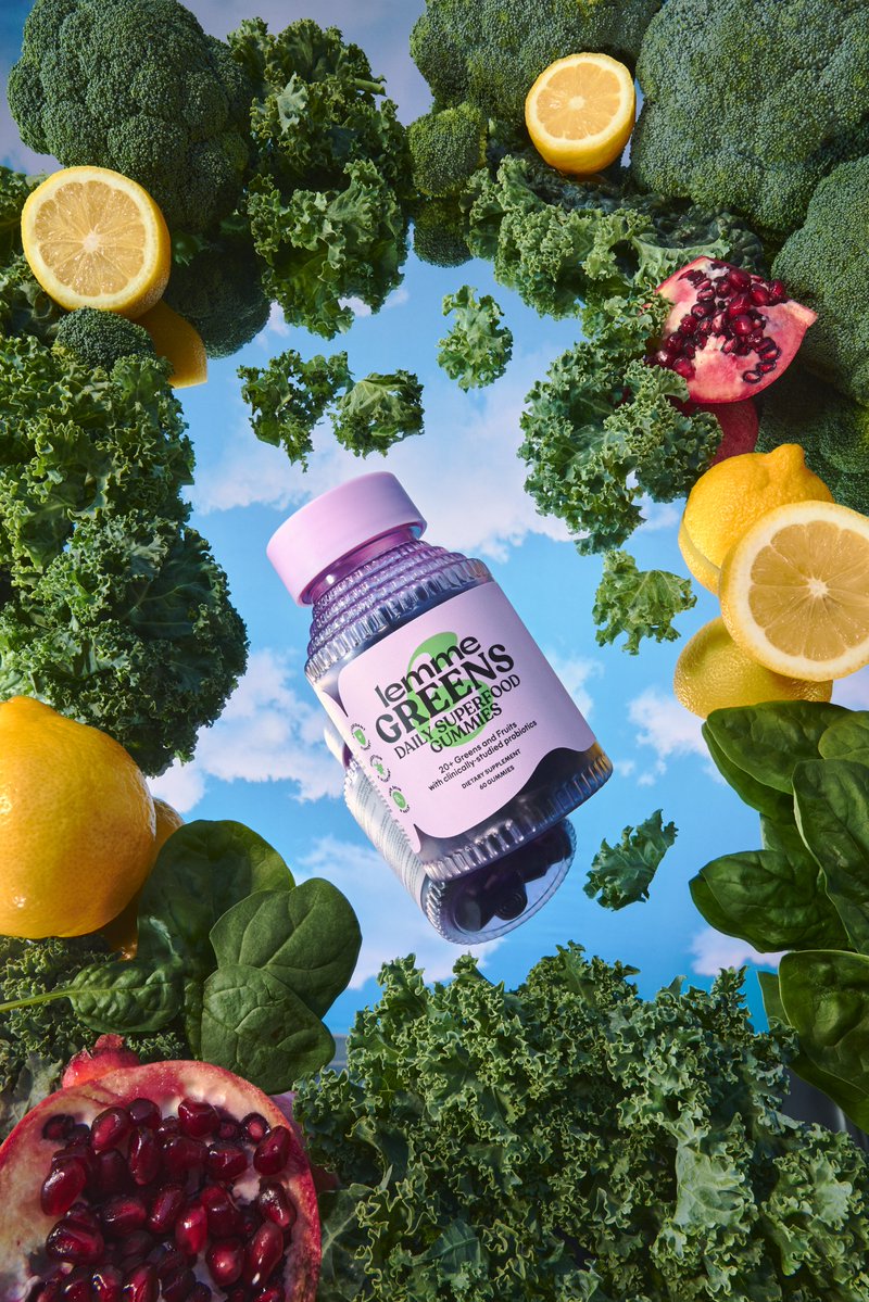 cpgwire's tweet image. Kourtney Kardashian's Lemme is launching a daily greens supplement tomorrow 🗓️