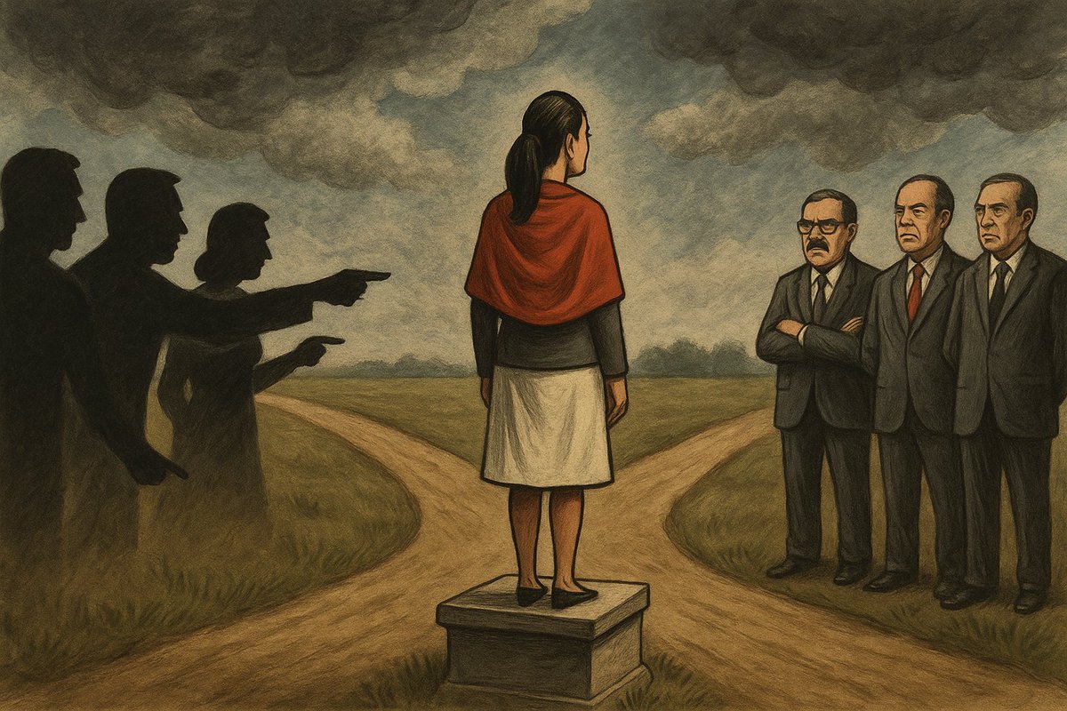 El dilema de <a href="/Claudiashein/">Claudia Sheinbaum Pardo</a> 
Si la presidenta decide enjuiciar a algún exfuncionario o funcionario actual, no habrá buen resultado entre la clase política
<a href="/JesusRCuevas/">Jesús Ramírez Cuevas</a> ,COORDINADOR DE ASESORES,
<a href="/GobiernoMX/">Gobierno de México</a> 
Escribe: <a href="/Lmendivil2015/">Leopoldo Mendívil</a> 
 magazinelife.com.mx/el-dilema-de-s… <a href="/upa_ruiz/">Upa Ruiz</a>