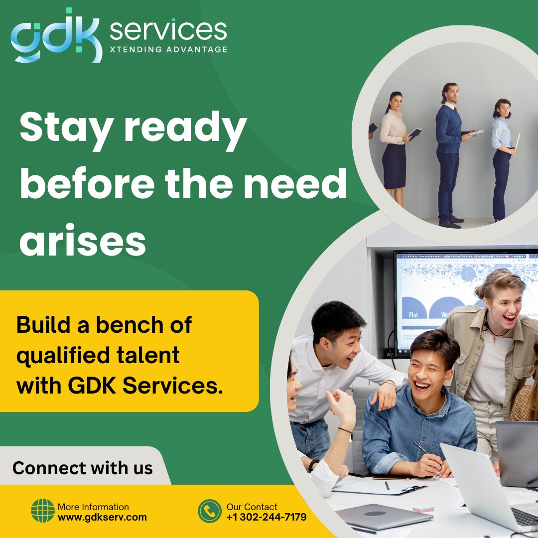 gdkserv's tweet image. Strong hiring pipelines lead to faster placements.
We help you stay ready with qualified, future-fit candidates.
🔗 gdkserv.com
#GDKServices #ProactiveHiring #TechStaffing #gdkserv