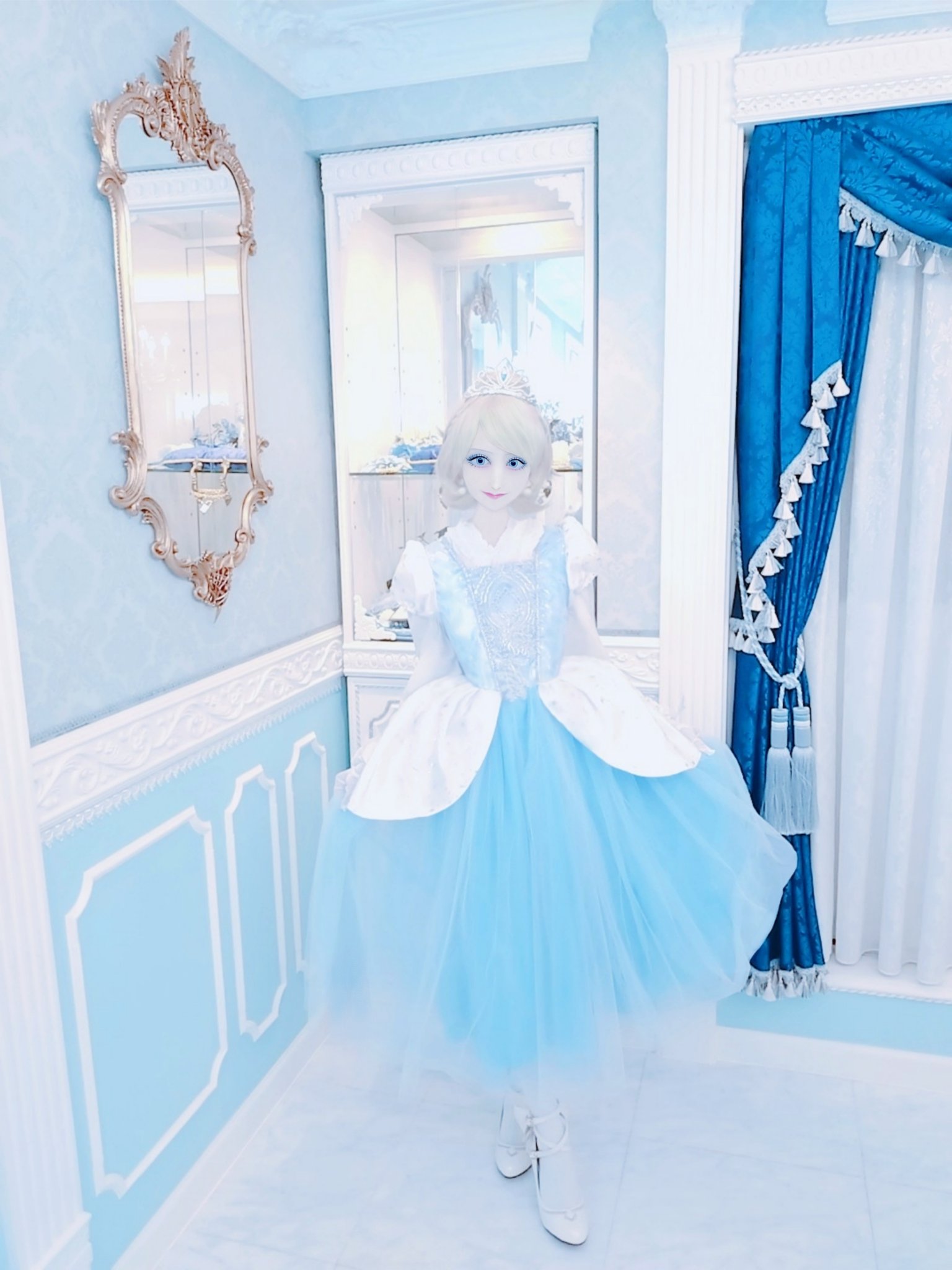 夢のコラボ×輝く装飾★ALDOxDisney★シンデレラパース 夢のコラボ×輝く装飾☆ALDOxDisney☆シンデレラパース