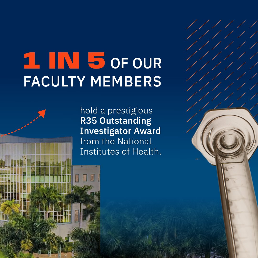 UFScripps's tweet image. Your tax dollars at work. Thank you!
NIH grants funded by public support are powering groundbreaking science in Jupiter, FL, from inflammation research to therapies for rare brain disorders.
We’re proud to turn funding into real-world impact.
📷 wertheim.scripps.ufl.edu/2025/06/25/sta…