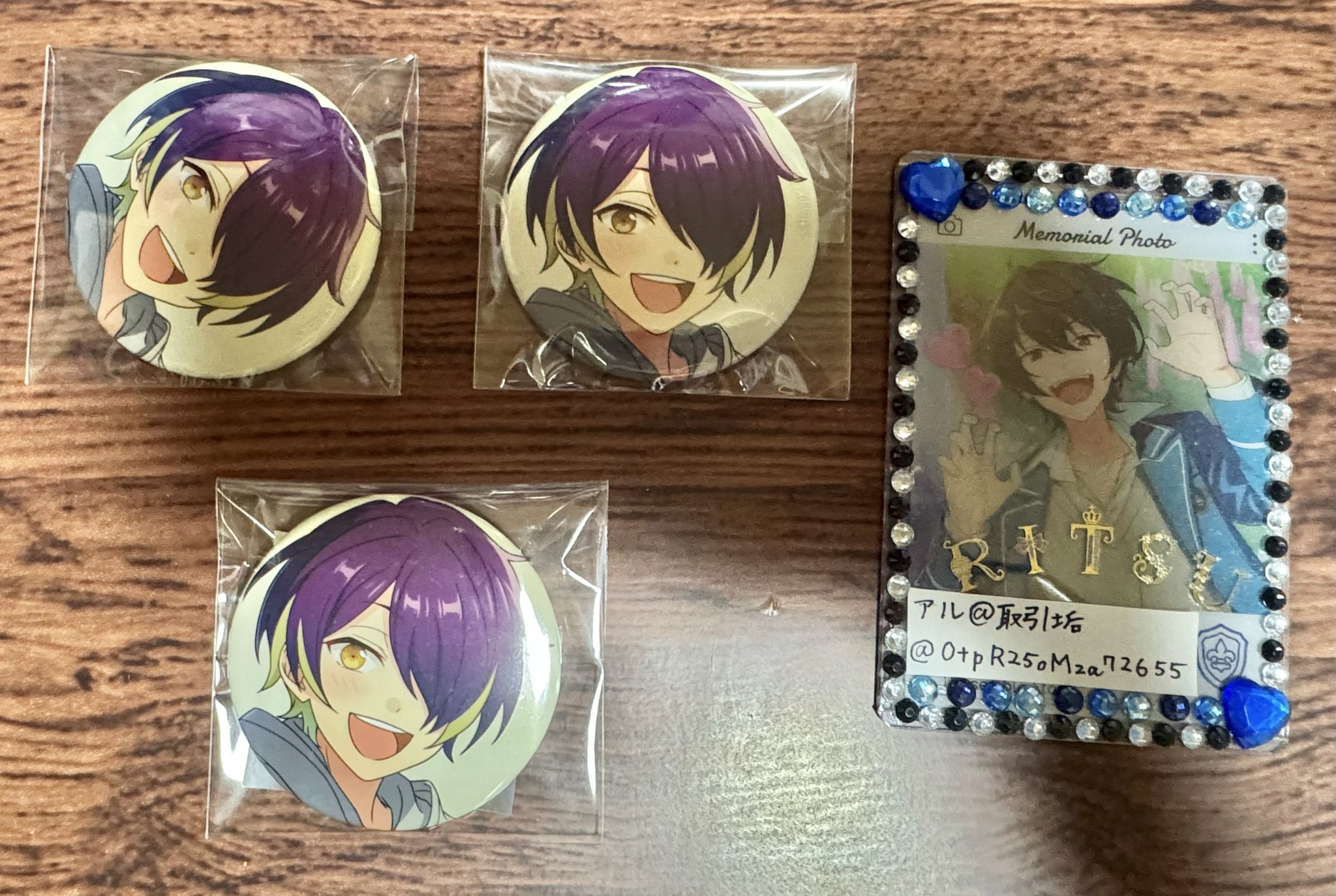 仙石忍 あんスタ コレクション 缶バッジ 2024 Nov casual 20個 あんスタ 仙石忍 缶バッジ - メルカリ