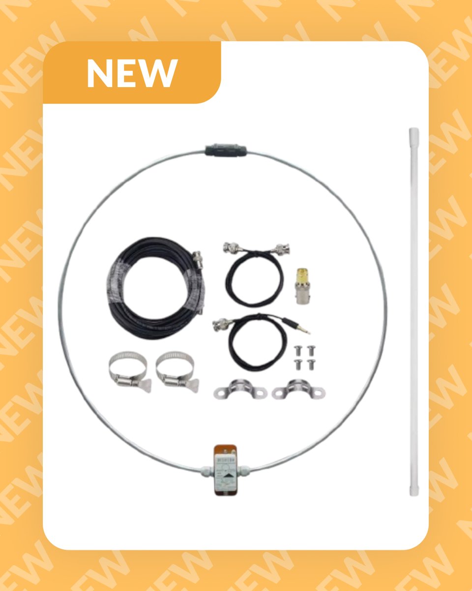 🆕 Neu bei WiMo 🆕 WV-601 Passiv-Loopantenne, RX 0,1-999MHz

wimo.com/de/wv-601-pass…

Die WV-601 von WiMo ist eine passive Empfangsantenne mit einem Schleifendurchmesser von nur 70 cm 🔎. Sie eignet sich ideal für den Einsatz auf dem Balkon, dem Dach eines Hauses oder auf Reisen