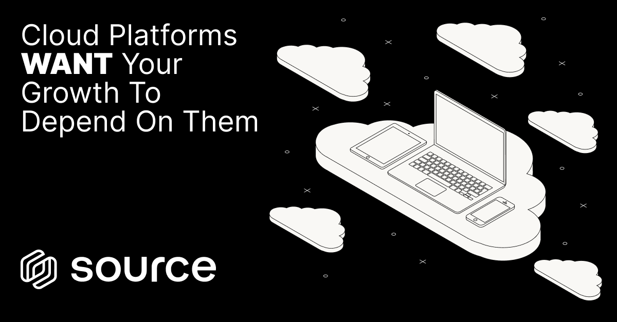 sourcenetwrk's tweet image. Cloud platforms WANT your growth to depend on them. They want you to not be able to walk away.

Build apps with sovereignty, and be the master of your own destiny.