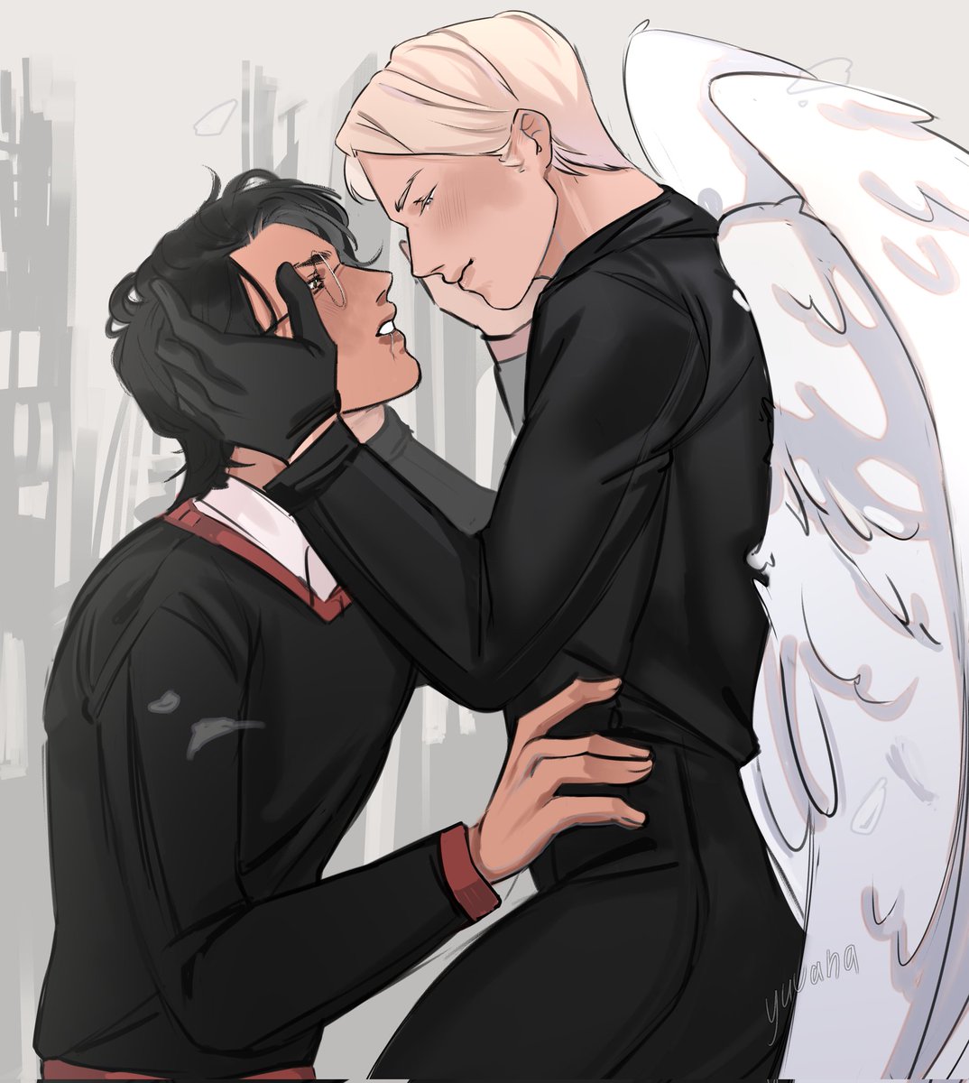 YUVIKO_art's tweet image. #drarry
