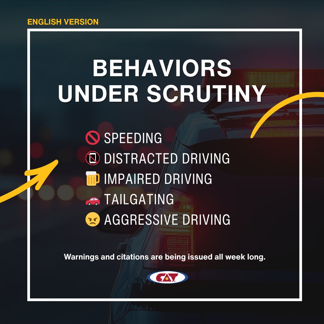 CAT__Inc's tweet image. Operation Safe Driver Week is underway.
Let’s drive with care and protect every mile. 🚛⚠️ 
#DriveSafe #OperationSafeDriver #CATonTheRoad #CATinc 

hubs.li/Q03vWx8H0